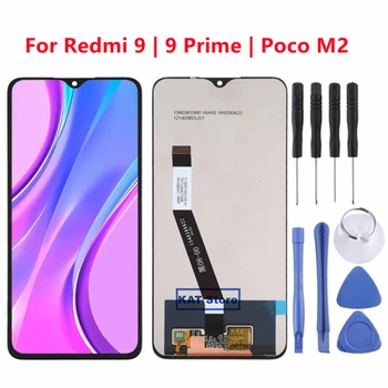 Для Xiaomi Redmi 9 | 9 Prime | Poco M2 ЖК-экран Сенсорный дигитайзер Полная замена в сборе